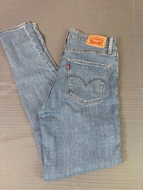 Levi’s 721 High Rise Skinny Jeans Women’s W28 Medium Wash Stretch Denim Slim Fit